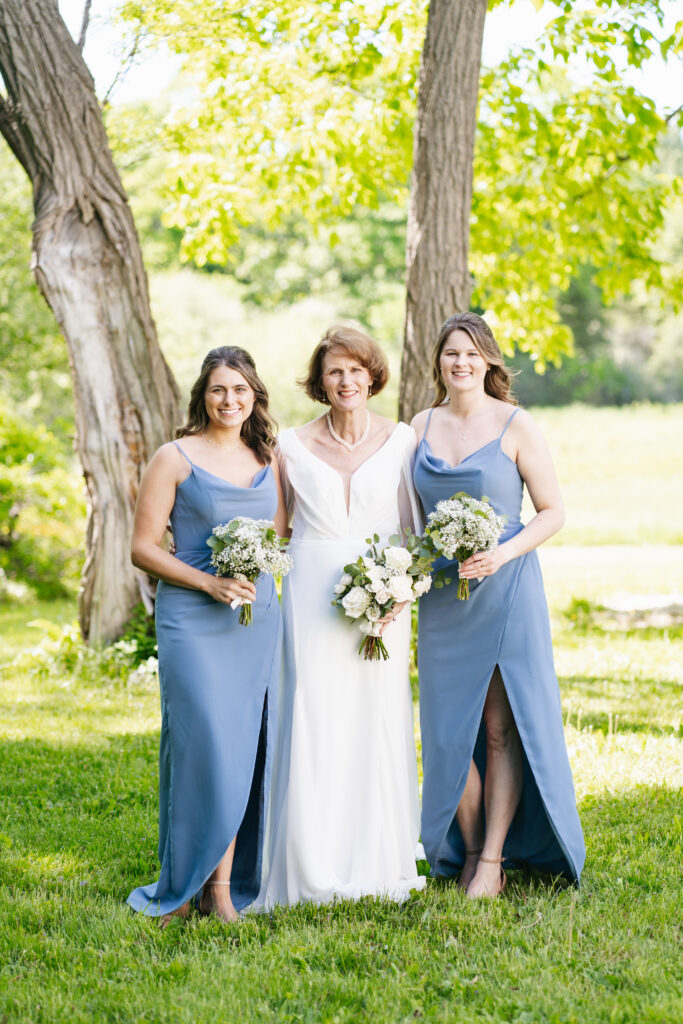 Wedding at Bird Dog Farm Cider in New Hampshire.