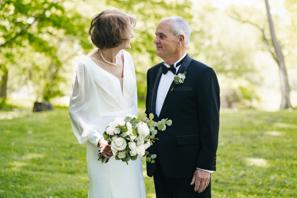 Wedding at Bird Dog Farm Cider in New Hampshire.