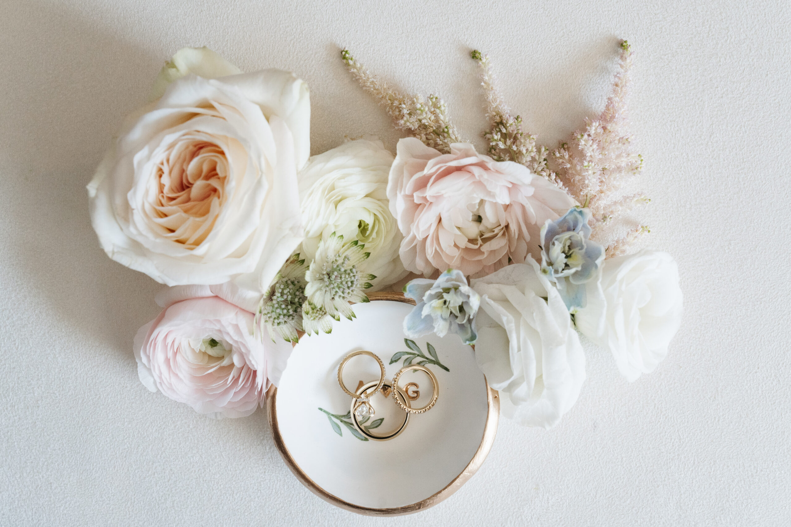 Wedding flat lay photo ideas