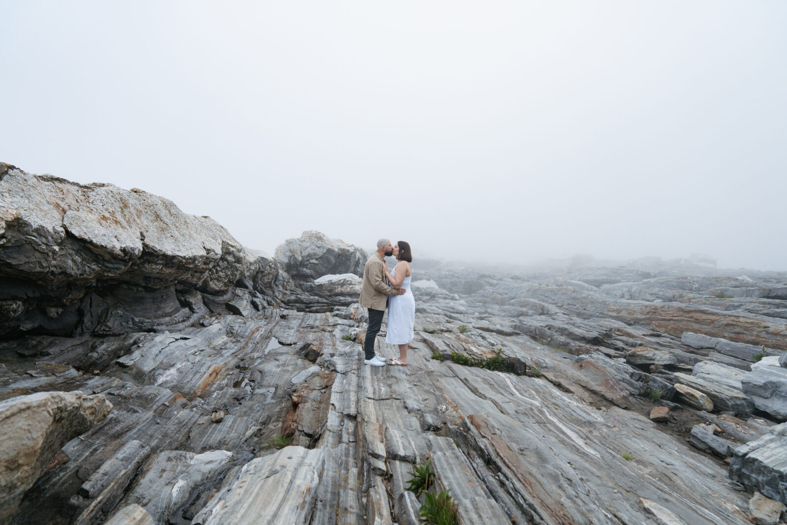 Engagement photos in Maine 