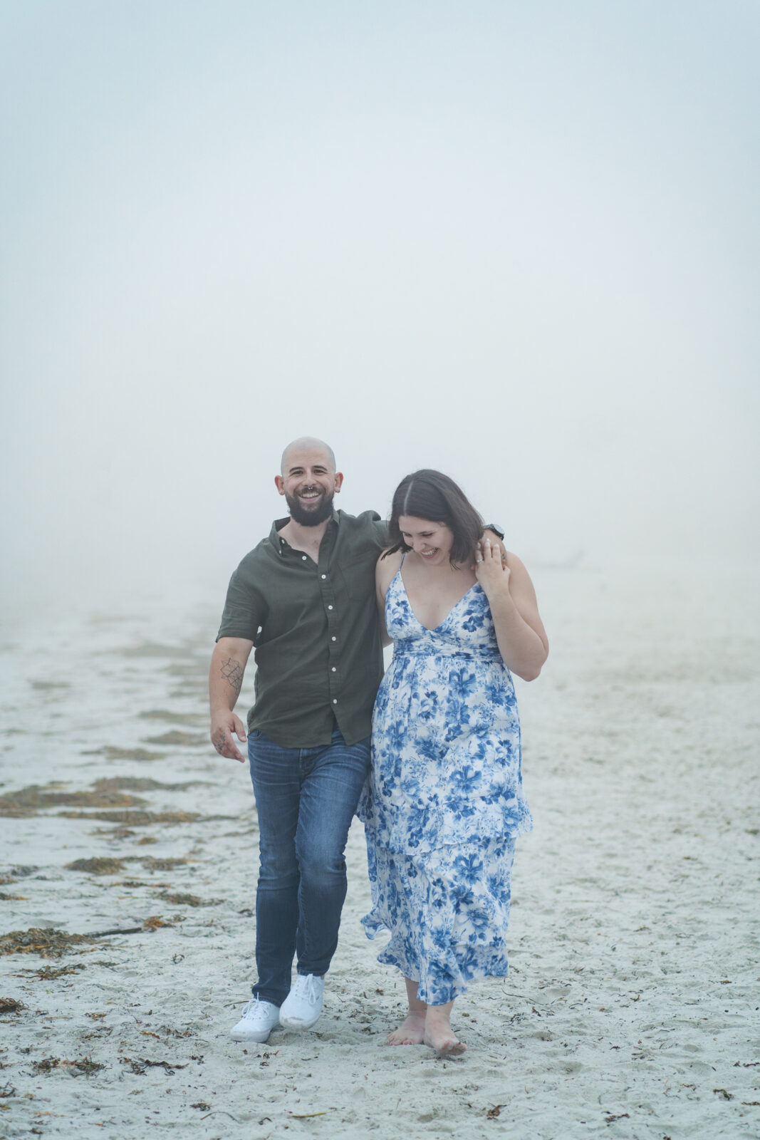 Engagement photos in Maine 