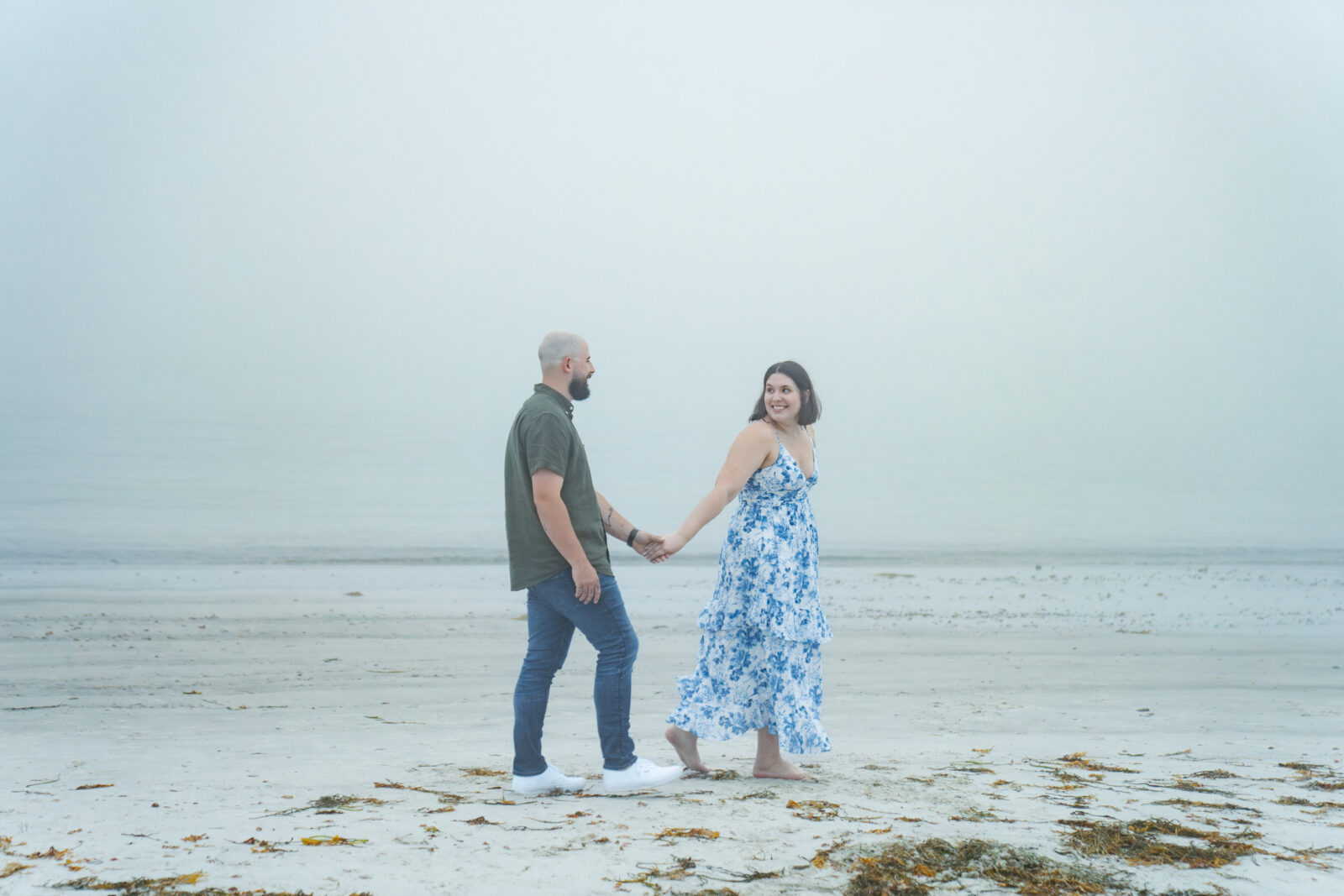 Engagement photos in Maine 