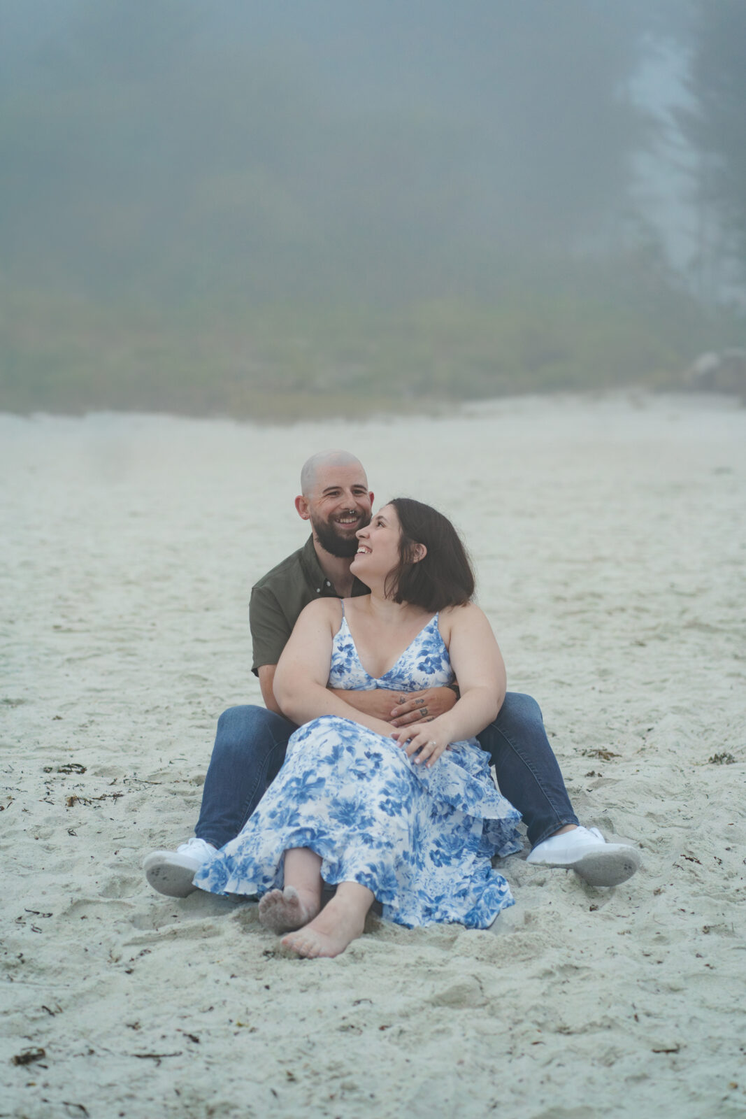 Engagement photos in Maine 