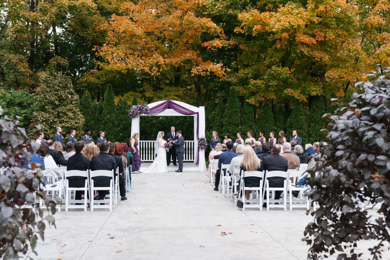 Saphire Estate wedding ceremony 