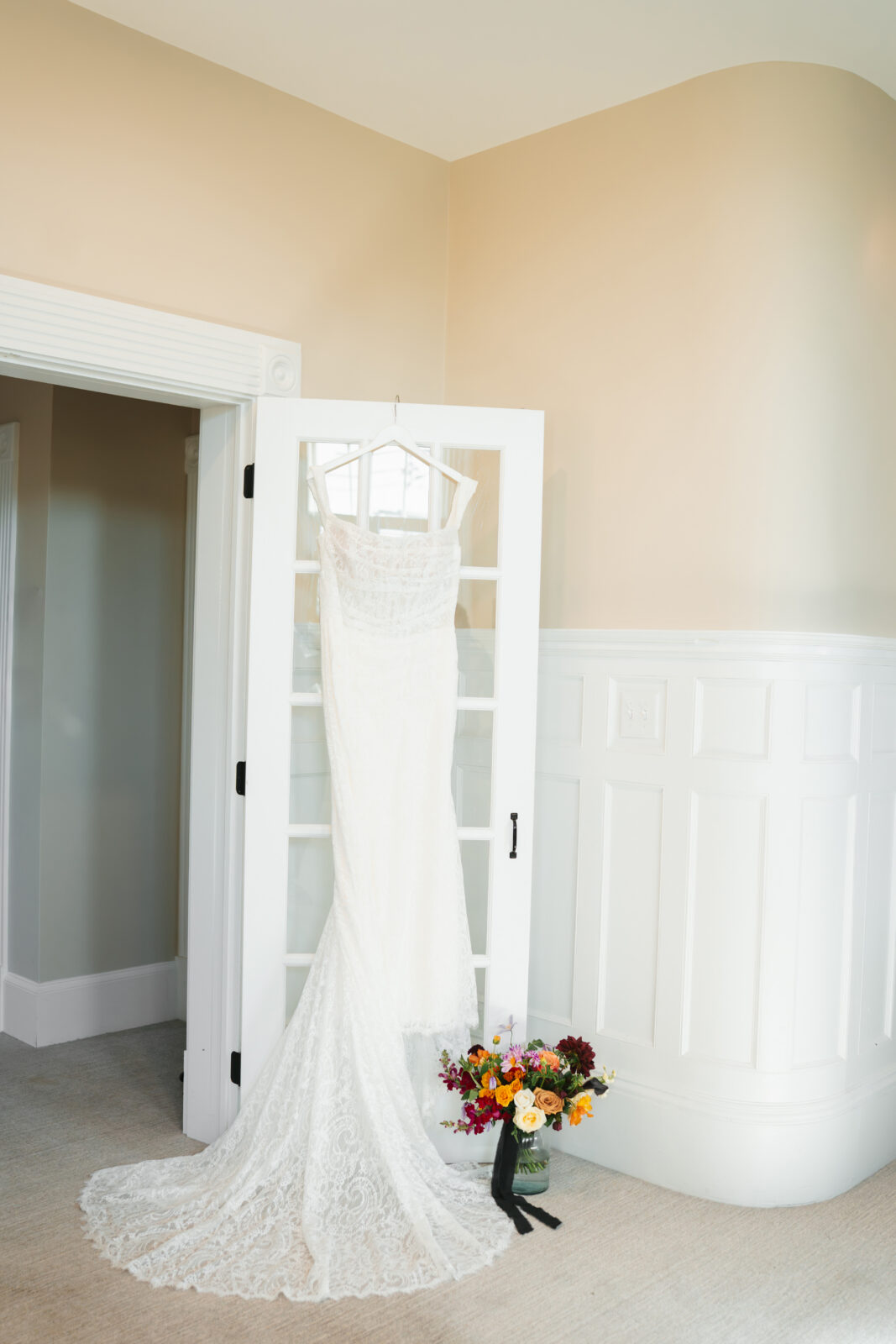 Bridal details at Bell Inn and Tavern Peabody