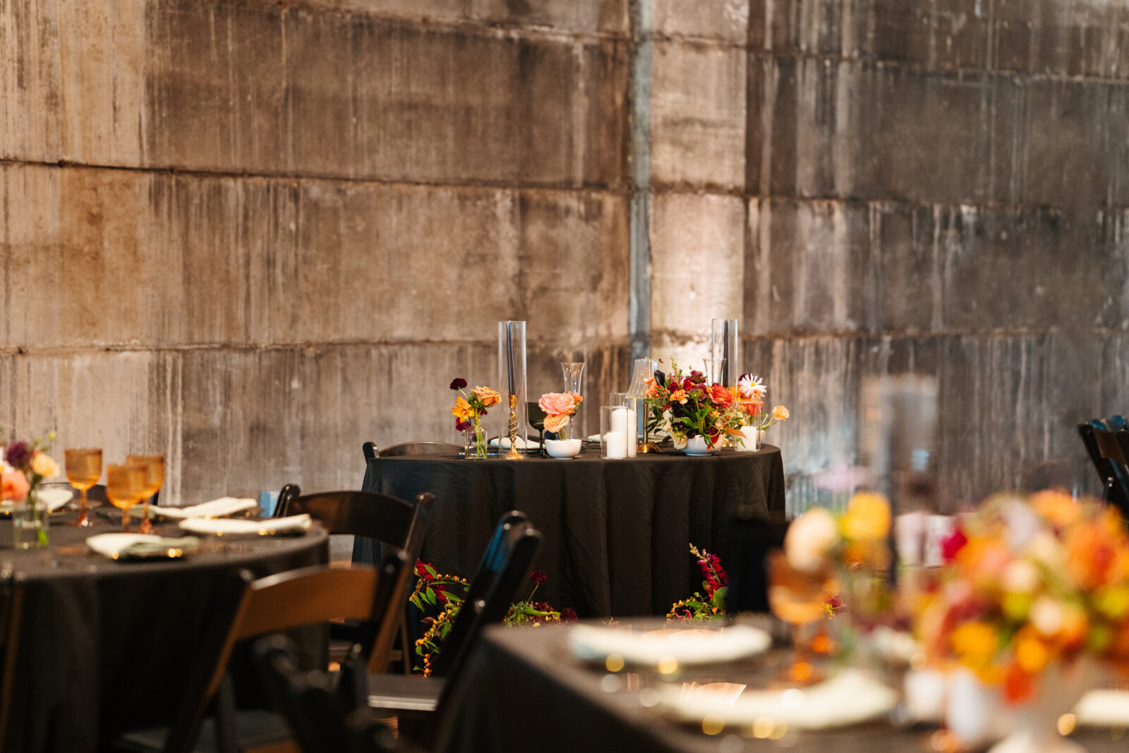 Olio Event Space wedding photos modern industrial venue