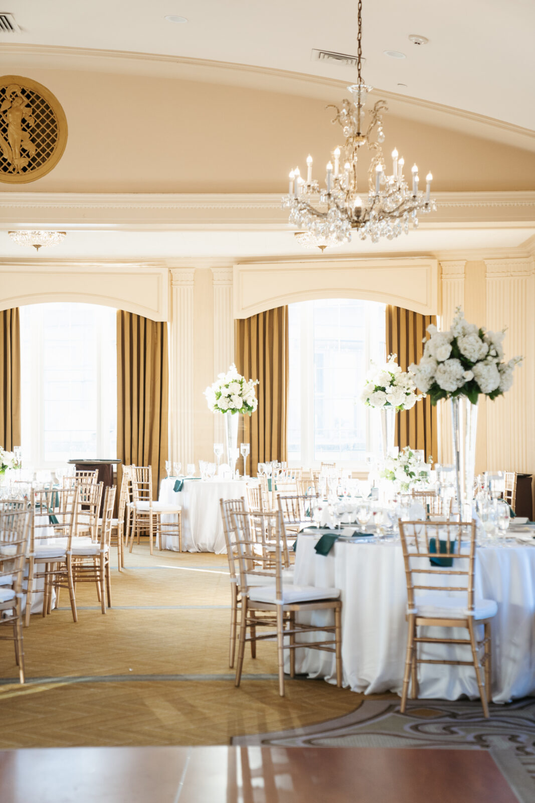 City, elegant reception space