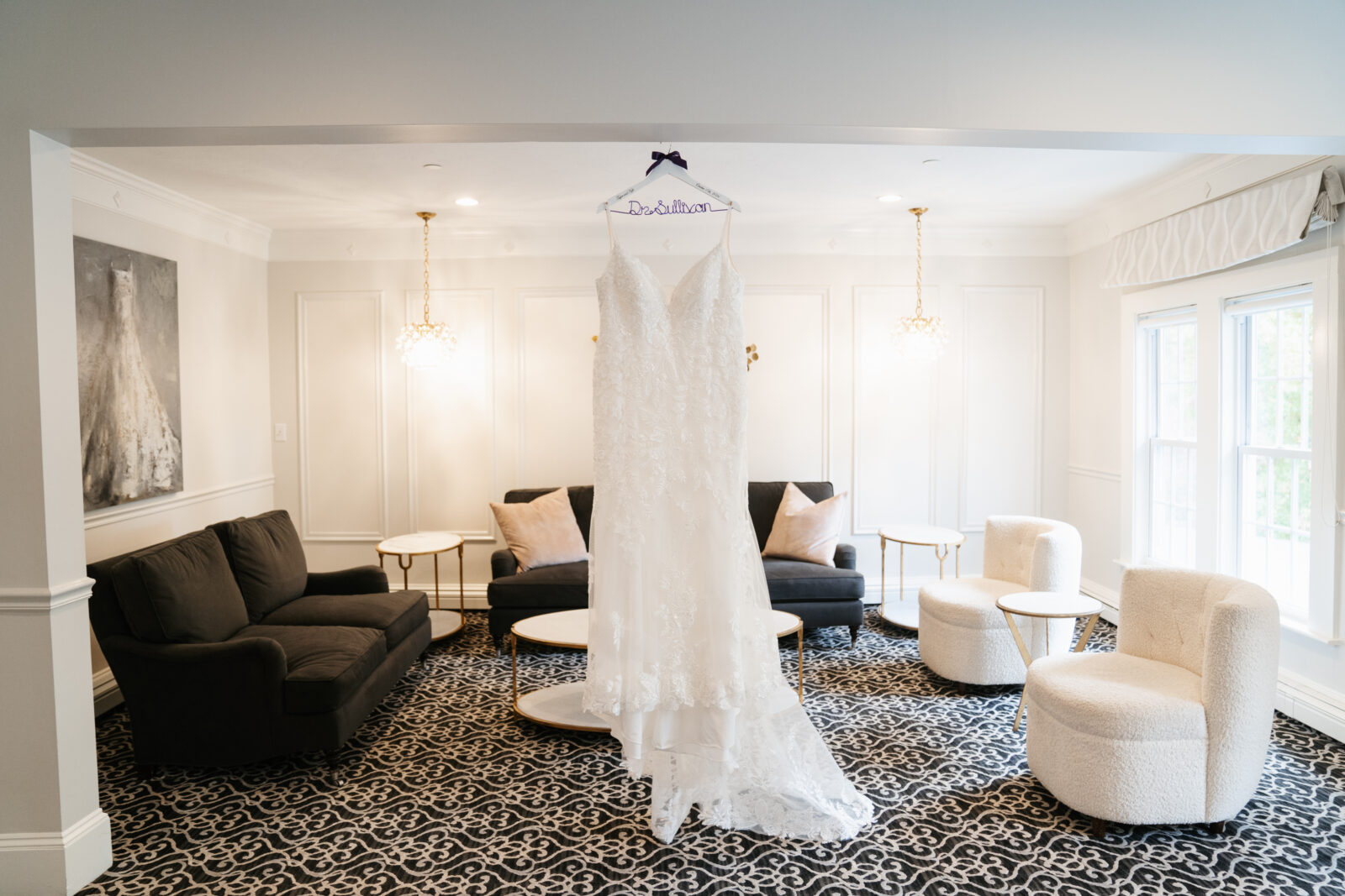 bridal suite wedding venue in sharon, MA