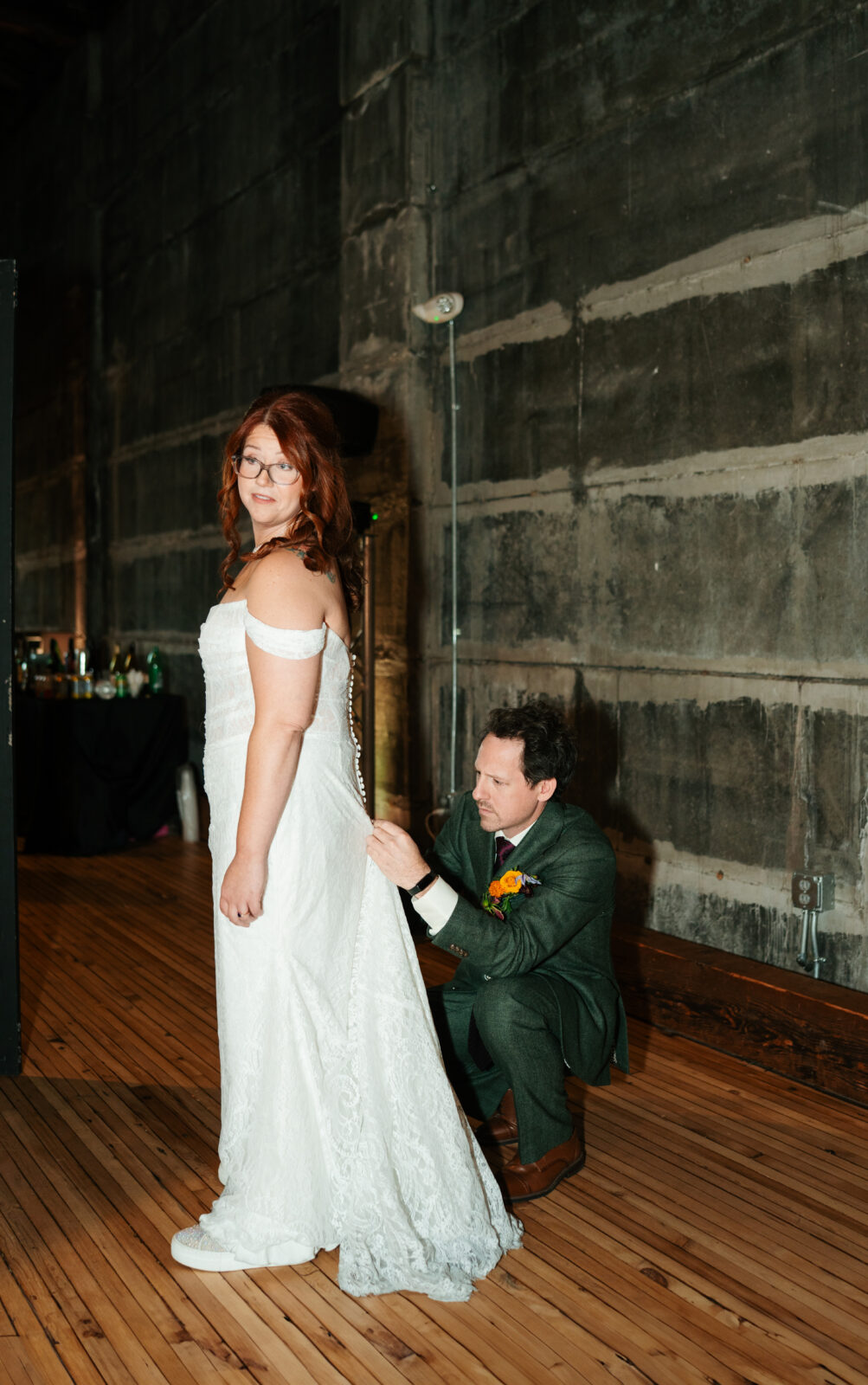 Olio Event Space wedding reception photos
